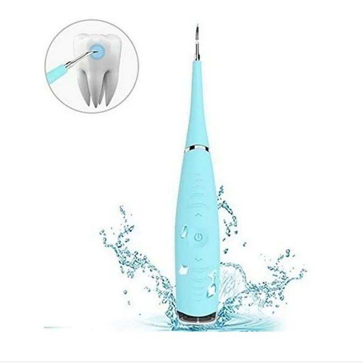 GENERICO - Limpiador De Dientes Eléctrico Removedor Sarro Recargable