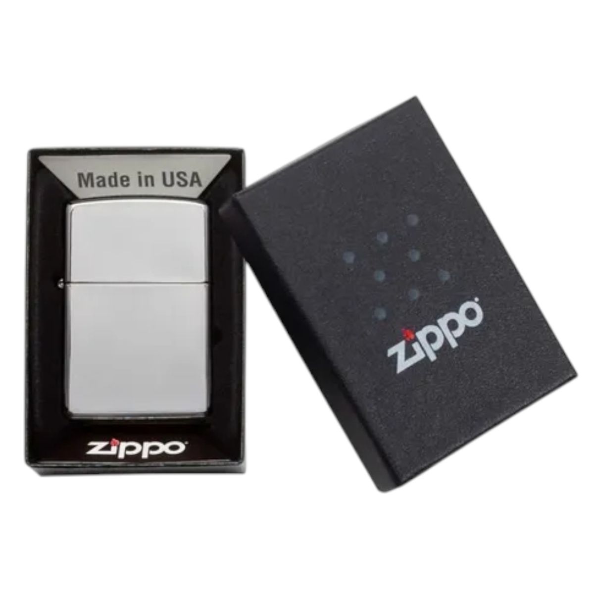 ZIPPO - Encendedor Zippo 250 High Polish Chrome