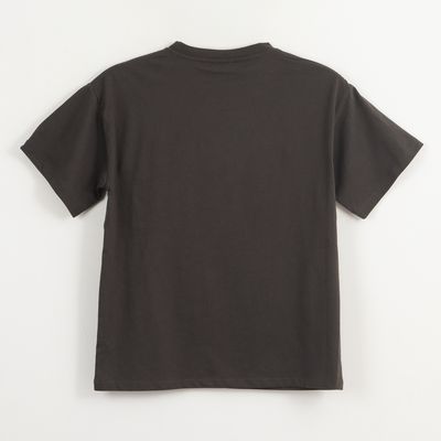 Imagen 2 del producto Polera Manga Corta Niño Gris Face Lentejuelas