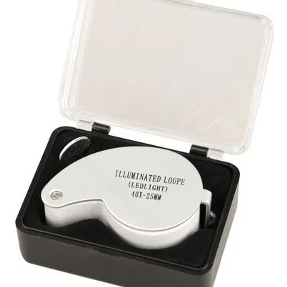 GENERICO - Lupa Geologica Lupa 40x25mm Led Lupa Joyero Con Luz