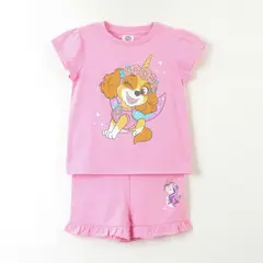 PAW PATROL - Pijama Manga Corta Niña Rosado Unicornio