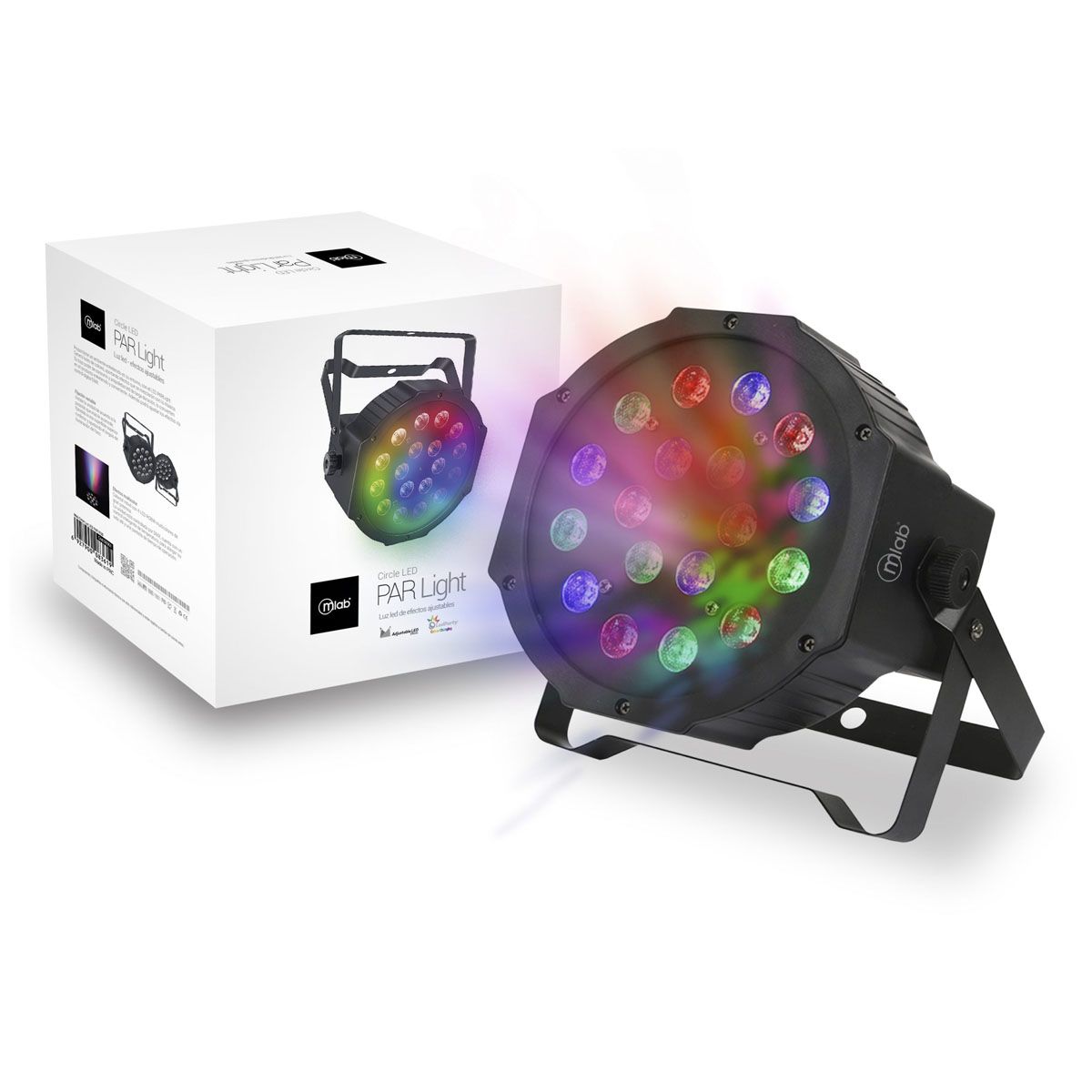 MICROLAB - Luz Fiesta RGB PARLight Circle LED 8361