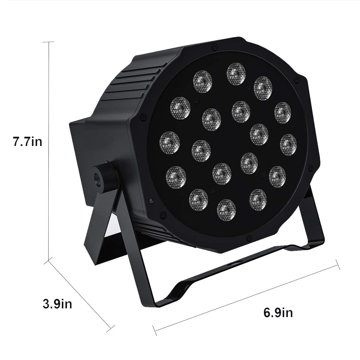 MICROLAB - Luz Fiesta RGB PARLight Circle LED 8361