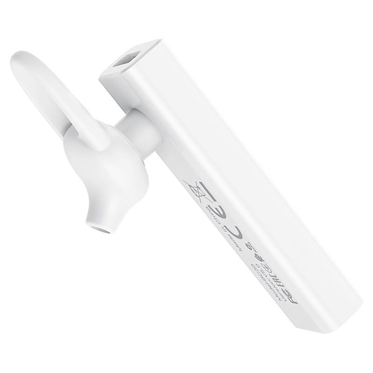 BORO - Audifono Bluetooth Manos Libres Mono Headset BC30 Blanco