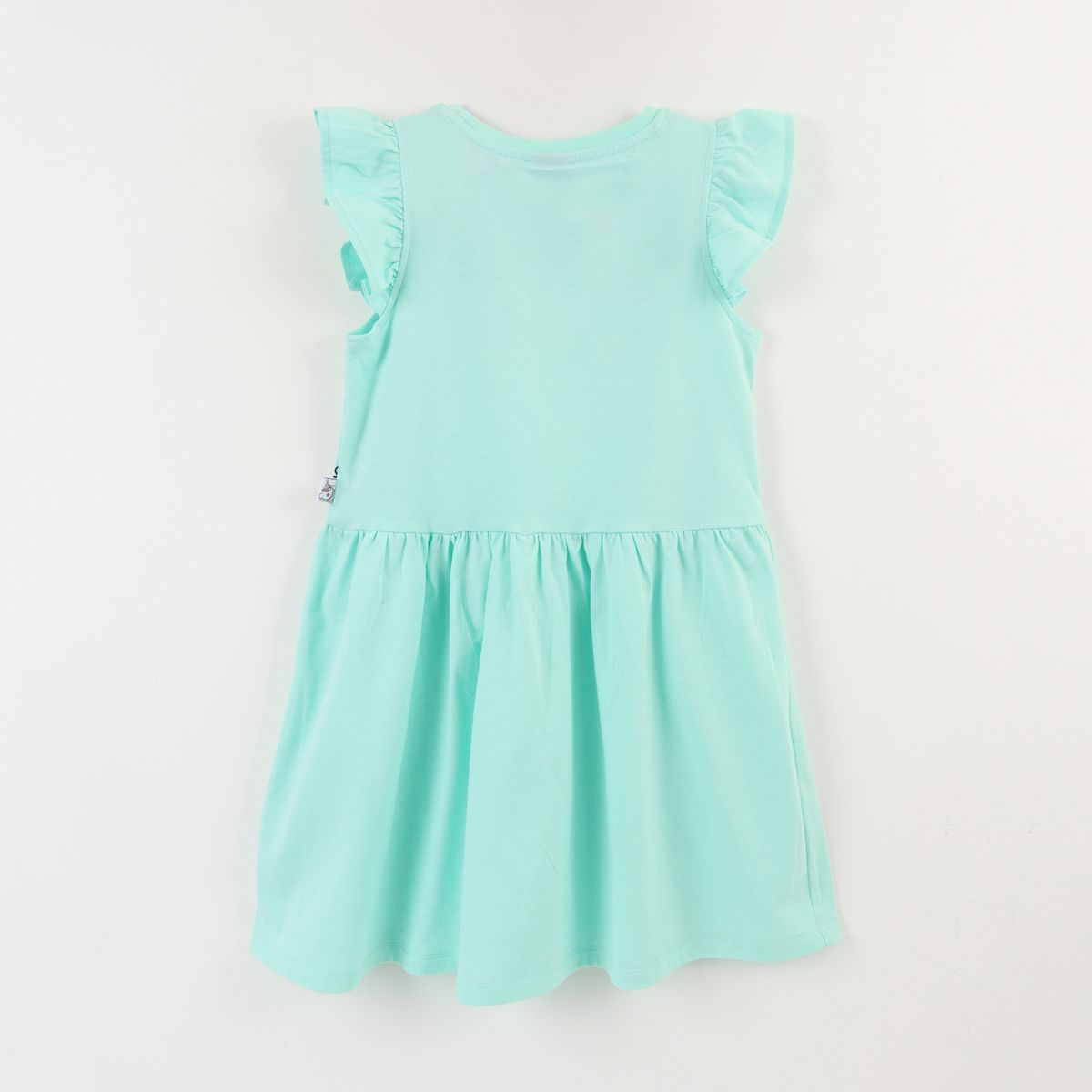 DISNEY - Vestido Niña Verde Unicornio