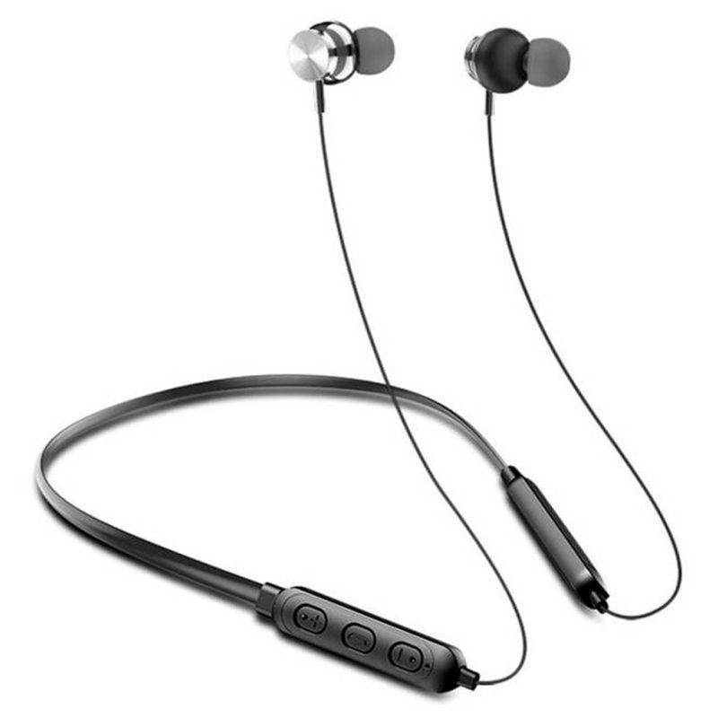 MOTOMO - Audifonos Inalámbrico Bluetooth Deportivo BE-002 Negro