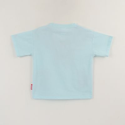 Imagen 2 del producto Polera Manga Corta Niño Turquesa Personajes Spidey