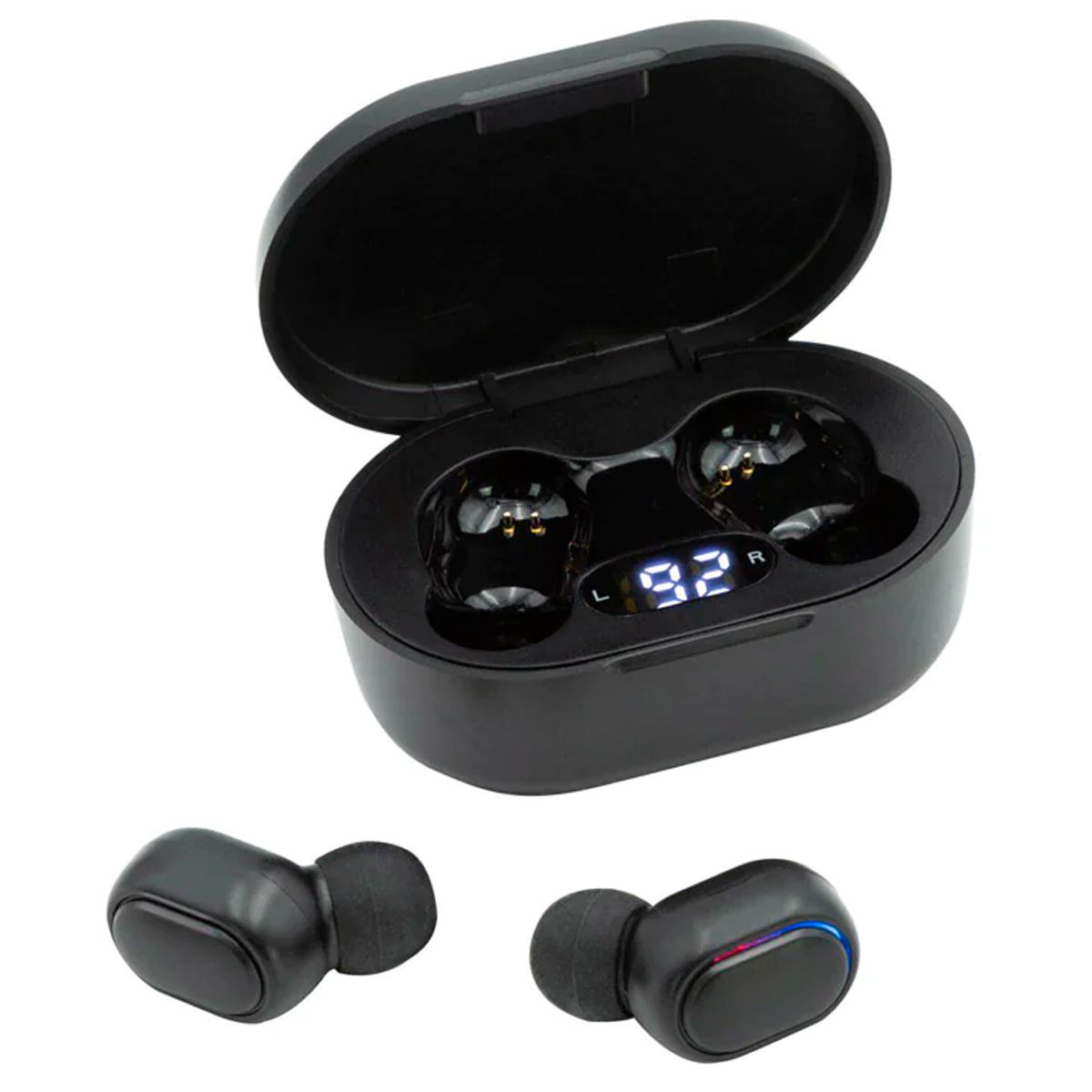 PHILCO - Audifonos Inalambrico Bluetooth Recargable Y Pantalla Philco