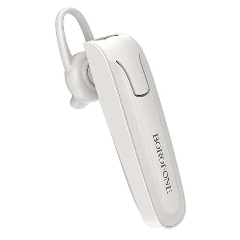 BORO - Audifono Bluetooth Manos Libres Mono Headset BC21 Blanco