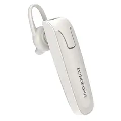 BORO - Audifono Bluetooth Manos Libres Mono Headset BC21 Blanco
