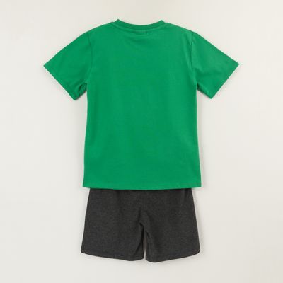 Imagen 2 del producto Pijama Manga Corta Niño Verde TNT