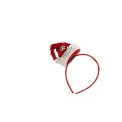 GENERICO - DIADEMA NAVIDEÑO DE GORRO NAVIDEÑO CON LUCES