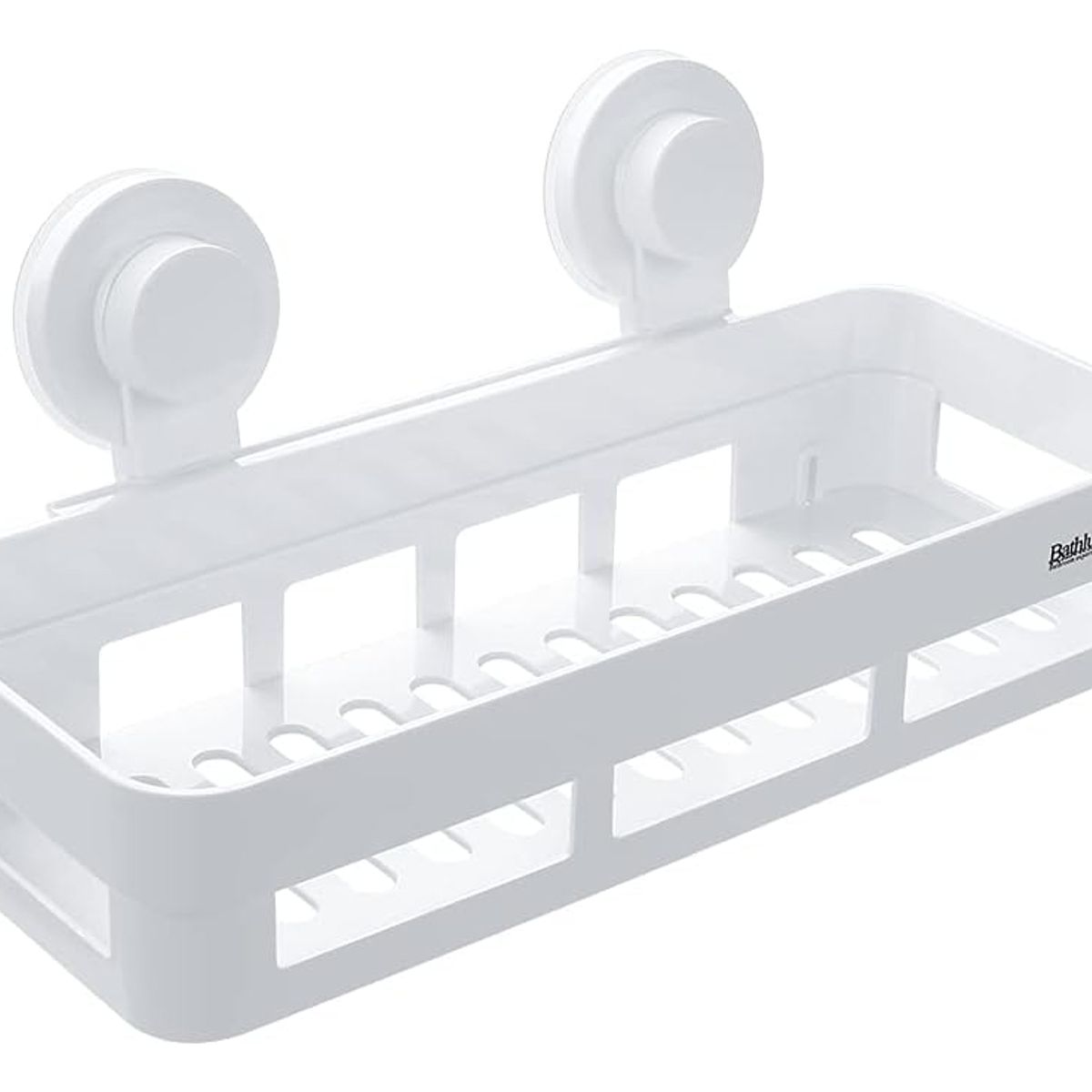 BATHLUX - Cesta Organizador De Ducha Con Ventosa Estante Multifunción 30162