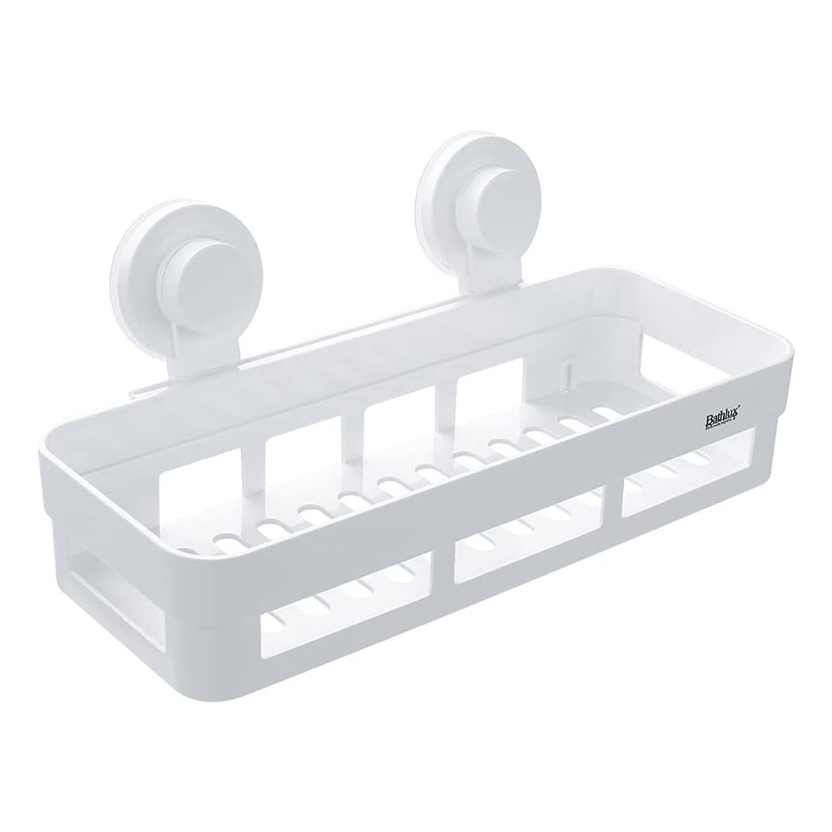 BATHLUX - Cesta Organizador De Ducha Con Ventosa Estante Multifunción 30162