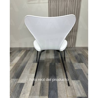 Imagen 2 del producto Pack 2 Silla Jlove Black de Polipropileno