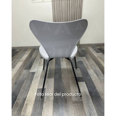 Imagen 2 del producto Pack 2 Silla Jlove Black de Polipropileno