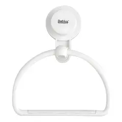 BATHLUX - Toallero De Pared Semi Circular Pota Toalla Con Ventosa