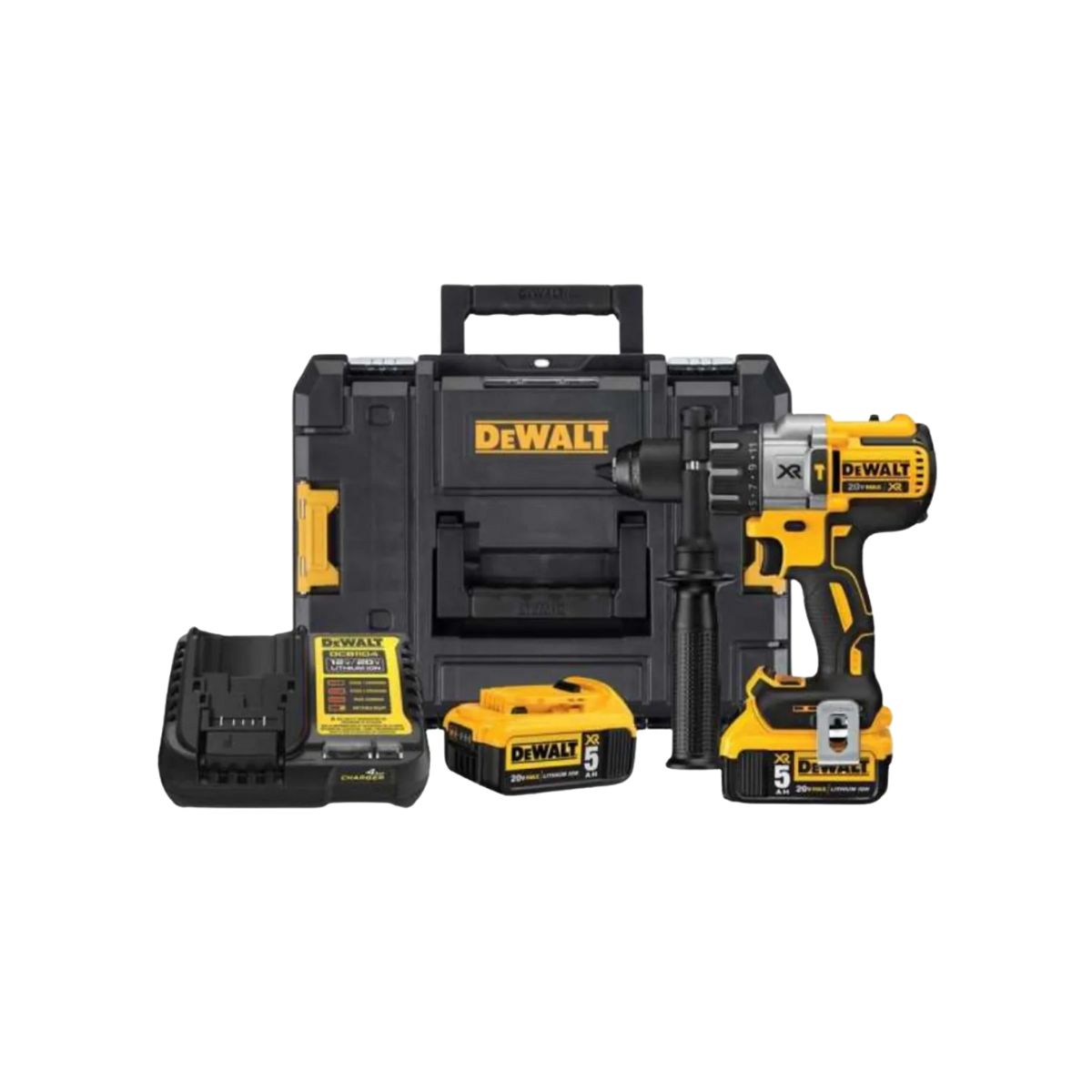 DEWALT - Taladro Percutor 1/2 38250 Gpm Inc 2 Bat Y Carg Dewalt DCD996P2T-B2