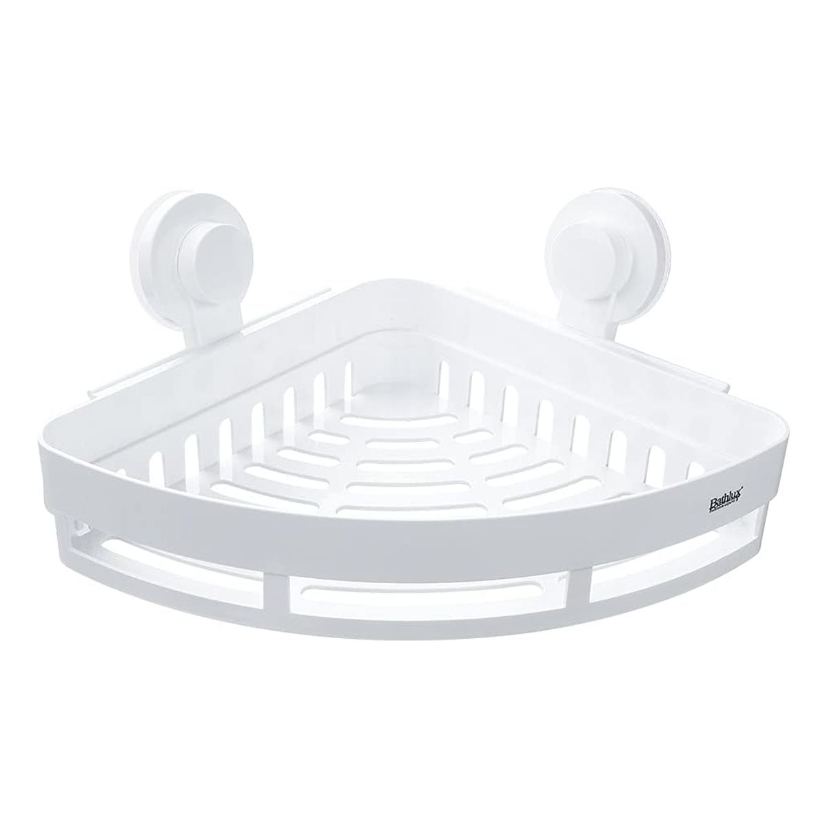 BATHLUX - Esquinero Organizador Baño Multifunción Ventosa Fuerte 4kg 30163