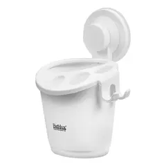 BATHLUX - Organizador Cepillo Diente Portacepillo De Diente Cn Ventosa 30122