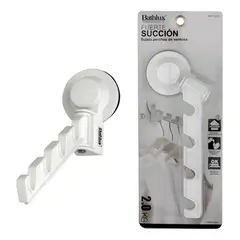 BATHLUX - Colgante Con Ventosa Organizador D Ganchos Colgadores De Ropa 30120