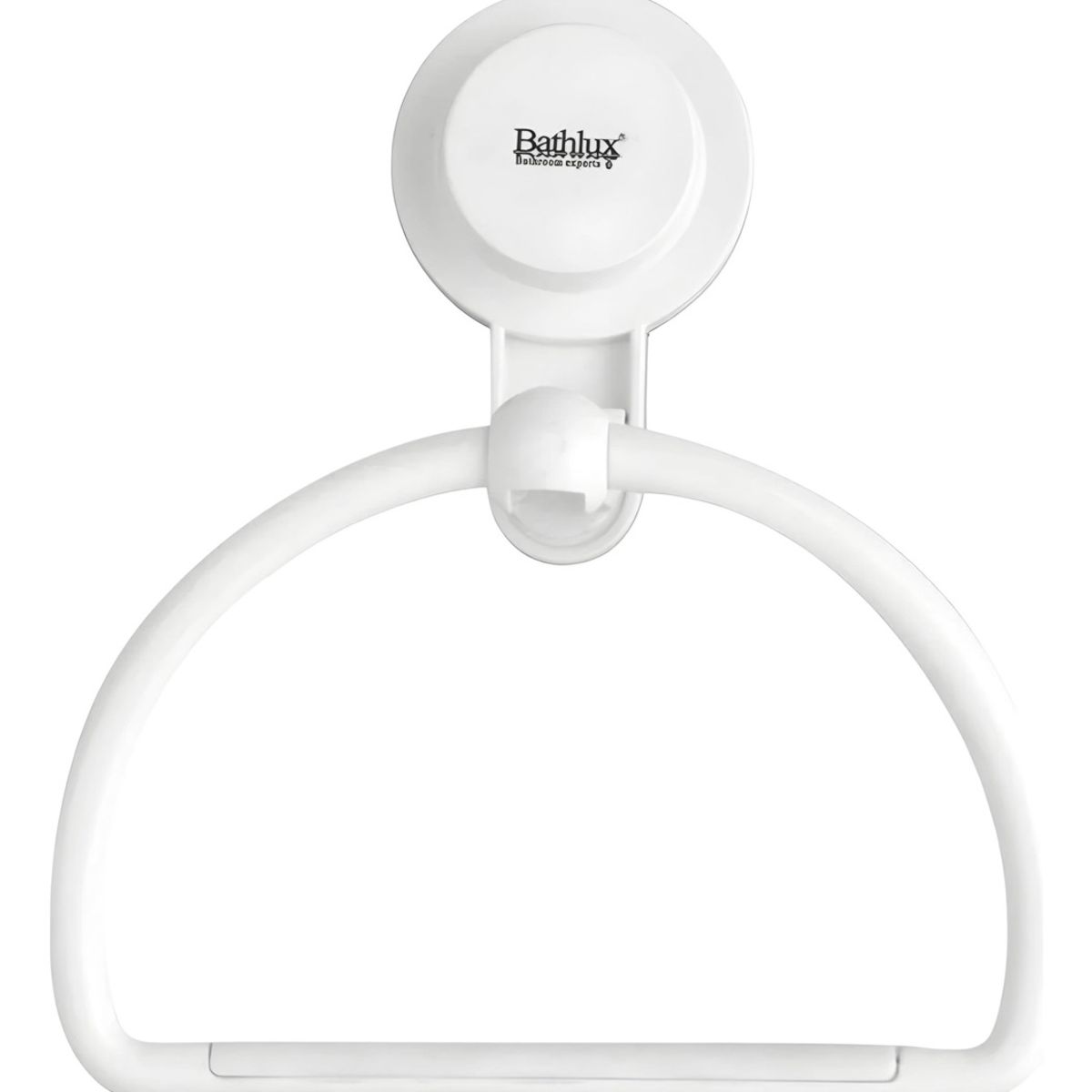 BATHLUX - Toallero De Pared Semi Circular Pota Toalla Con Ventosa