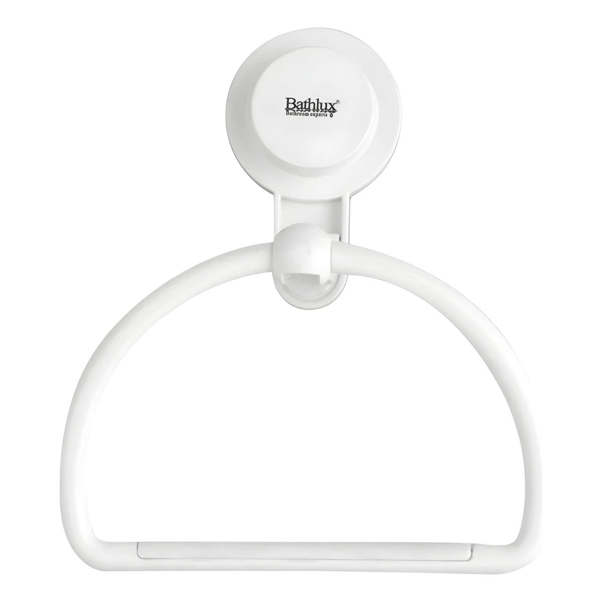 BATHLUX - Toallero De Pared Semi Circular Pota Toalla Con Ventosa