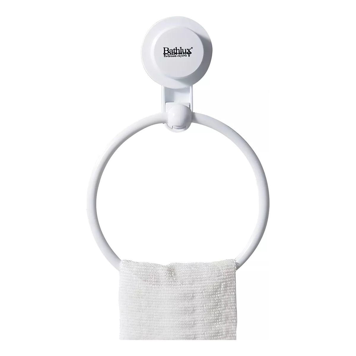 BATHLUX - Porta Toalla Circular Soporte Toalla De Anillo Con Ventosa 30167