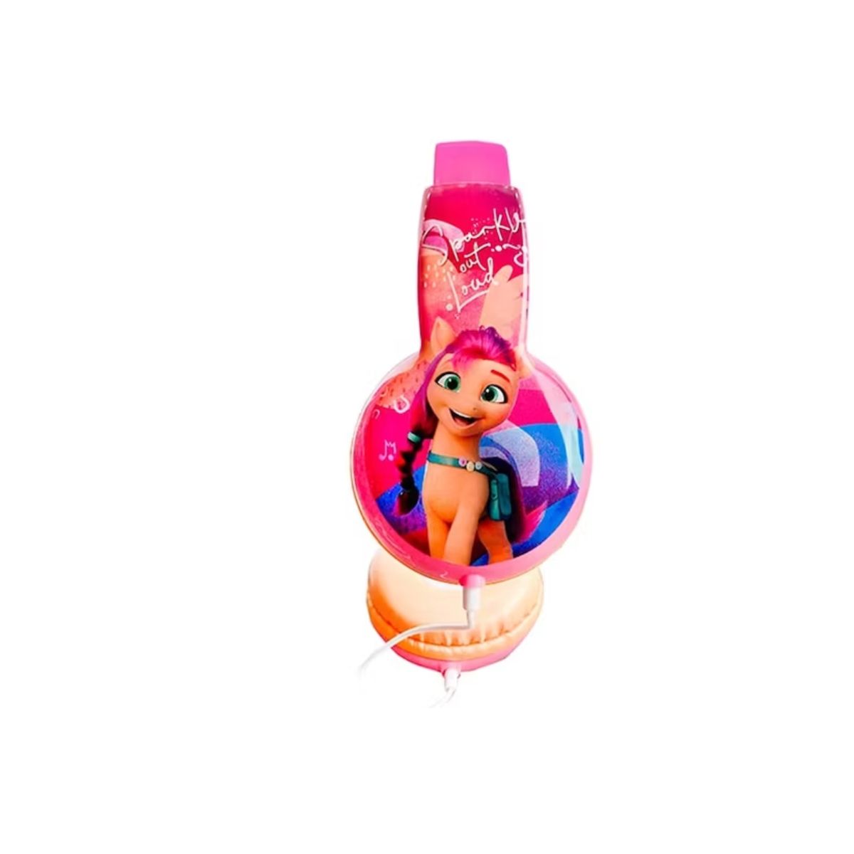 JOIGO - Audifono Con Cable Diseño My Little Pony Conexión 3.5mm Rosa