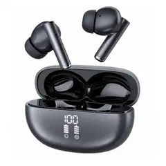 MOTOMO - Audifonos Auriculares Inalámbrico Bluetooth Microfono Negro