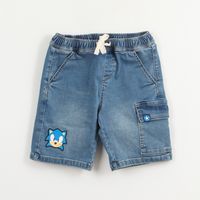 Short Niño Azul Denim