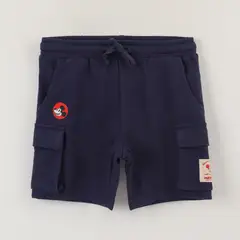 DISNEY - Short Niño Azul Cargo Mickey