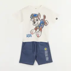 PAW PATROL - Conjunto Niño Blanco Chase