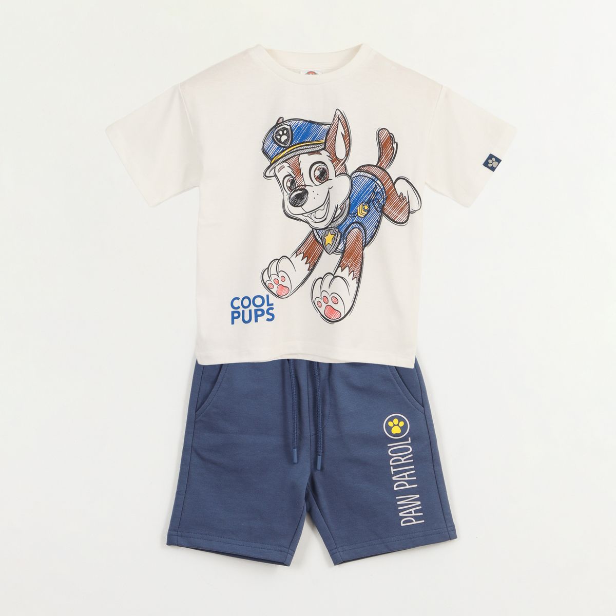 PAW PATROL - Conjunto Niño Blanco Chase Paw Patrol