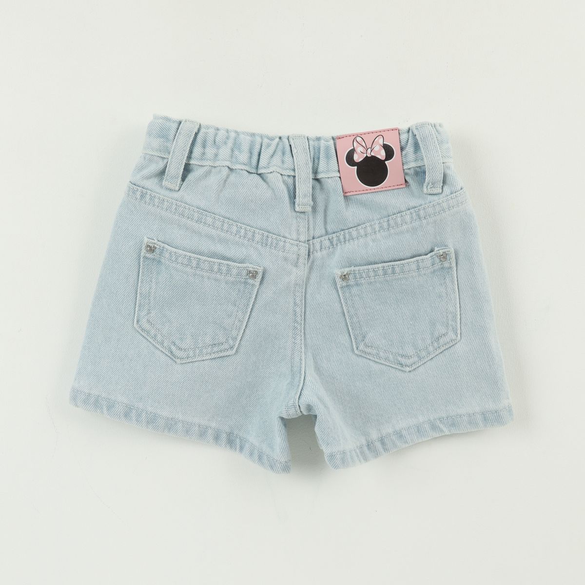 DISNEY - Short Niña Azul Jeans Minnie Disney