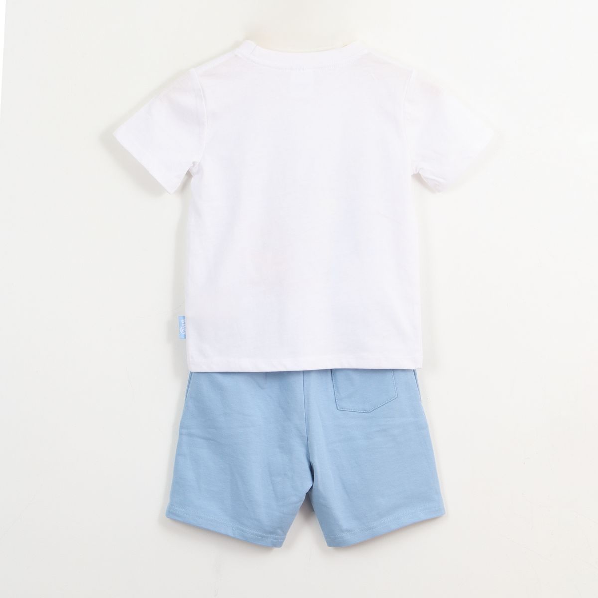 BLUEY - Conjunto Niño Blanco Skate Bluey