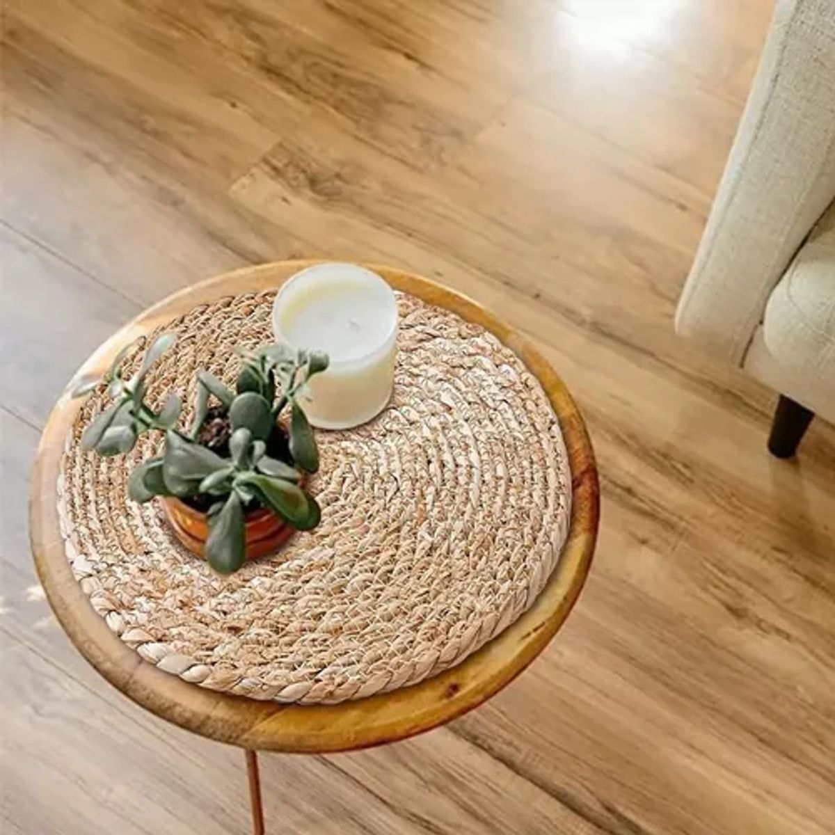 GENERICO - Set 6 individuales yute 35cm pack 6 beige