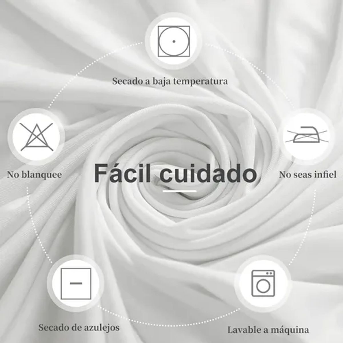 GENERICO - Funda mantel spandex 183x76x76 evento 6ft