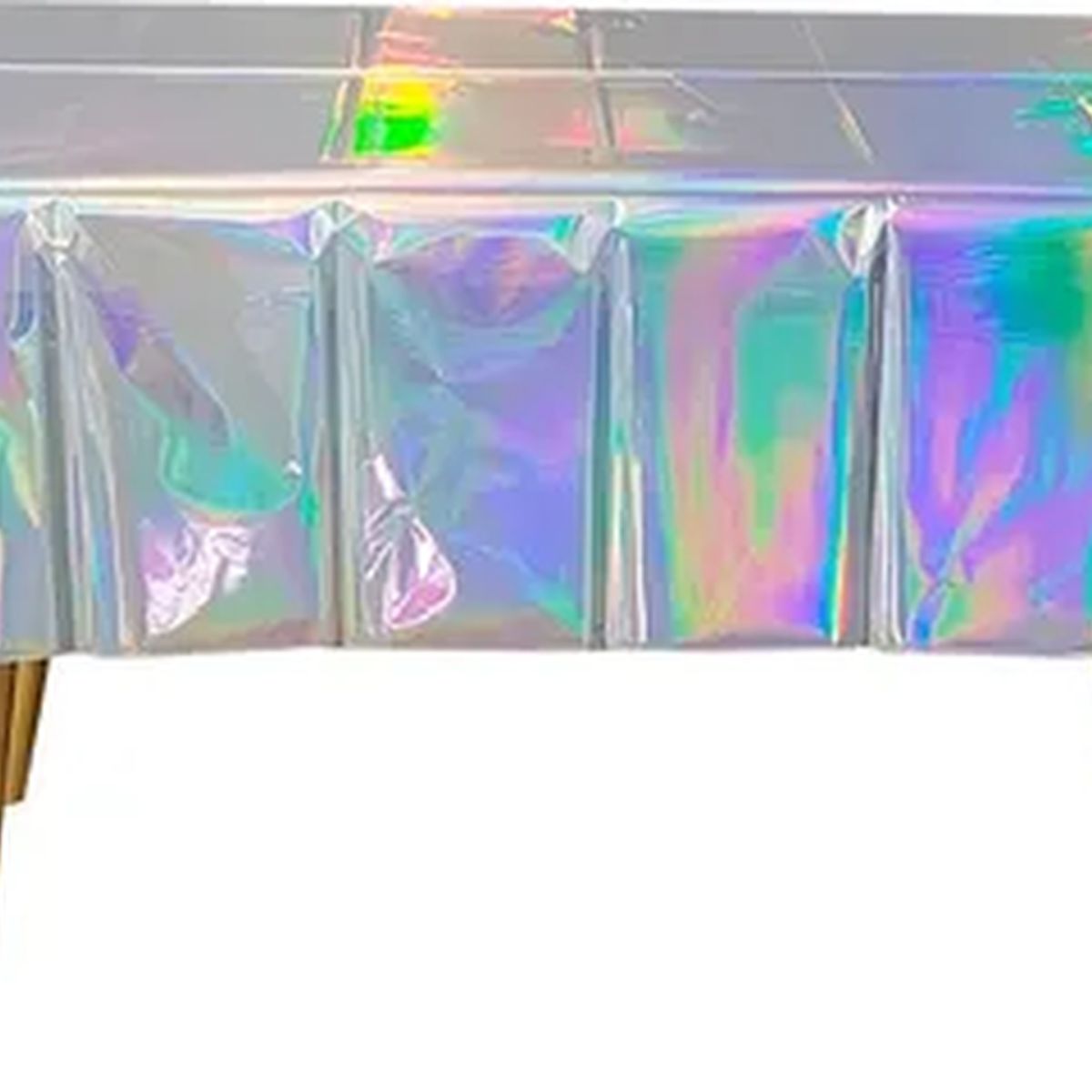 GENERICO - Mantel plástico metalizado tornasol 137x183