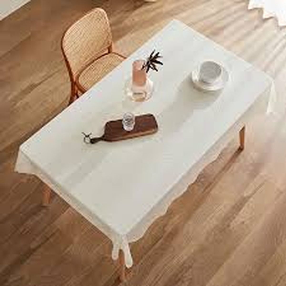 GENERICO - Mantel rectangular 140x220 diseños crudo