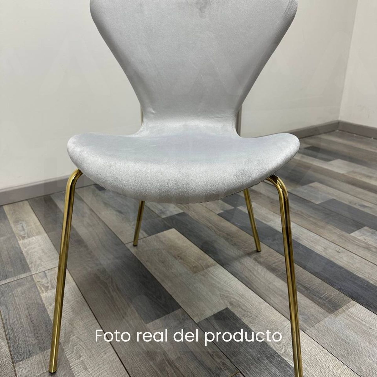 HABITA2 CHILE - Pack 2 Silla Jlove Velvet Gold