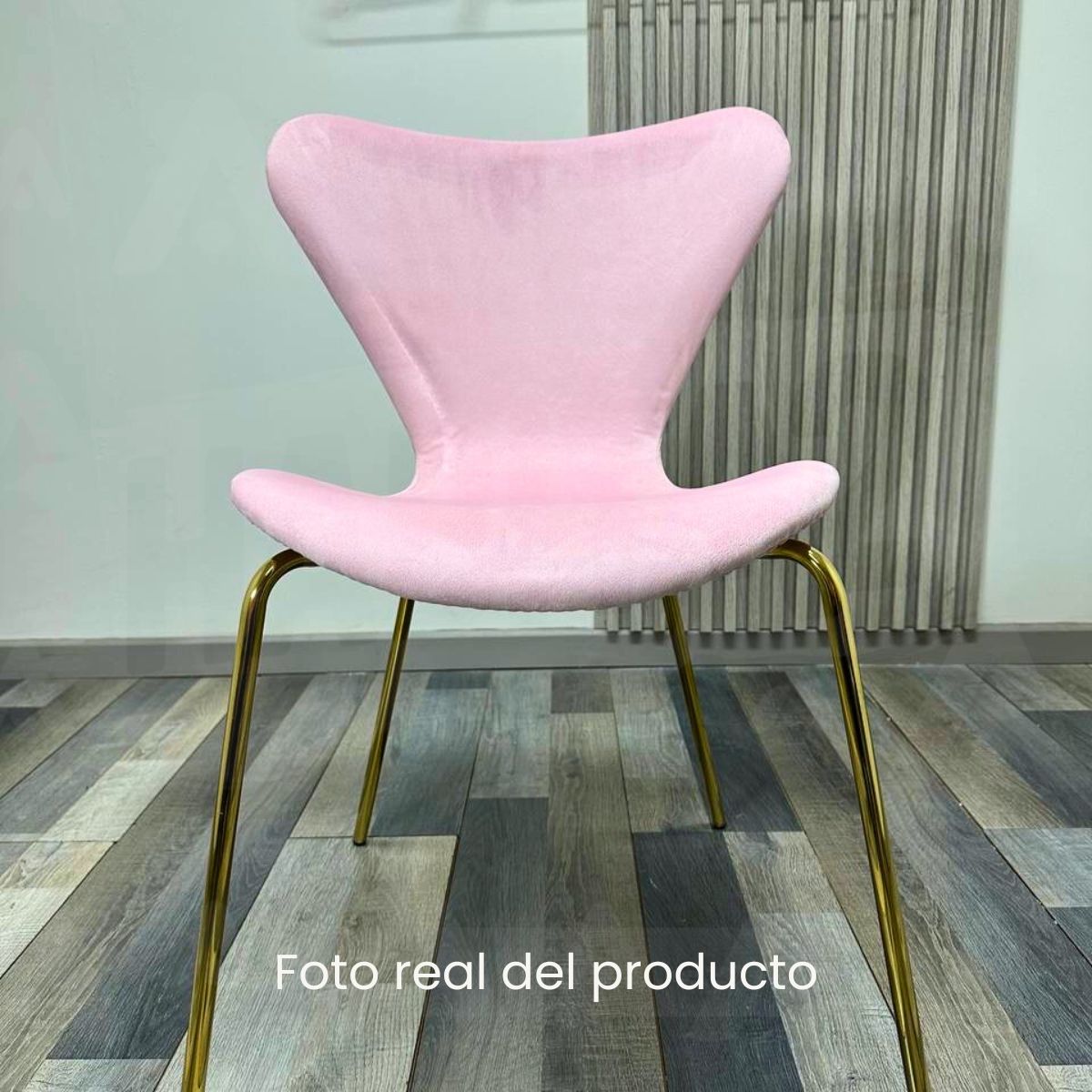 HABITA2 CHILE - Pack 2 Silla Jlove Velvet Gold