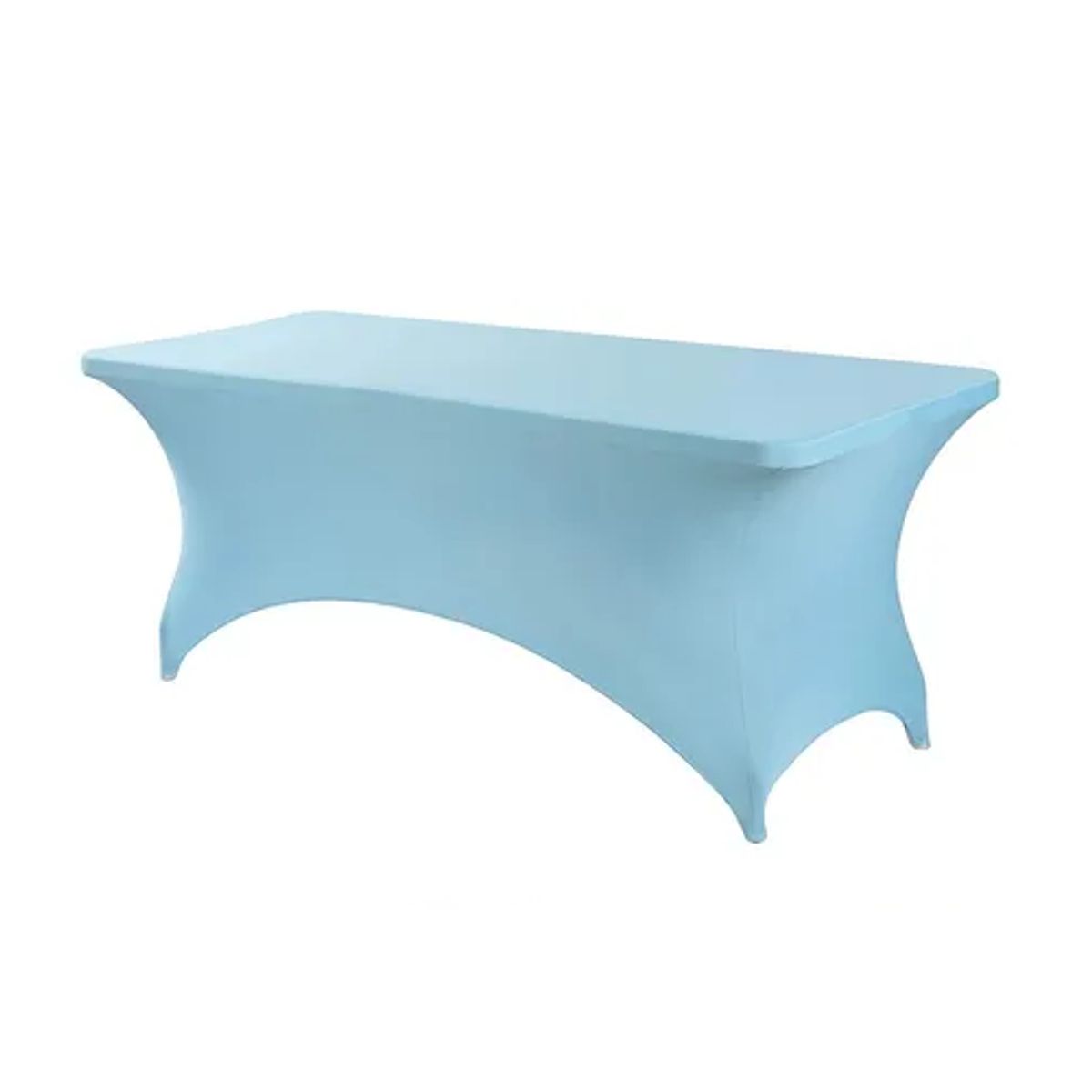 GENERICO - Funda mantel spandex 244x76x76 mesa 8ft evento