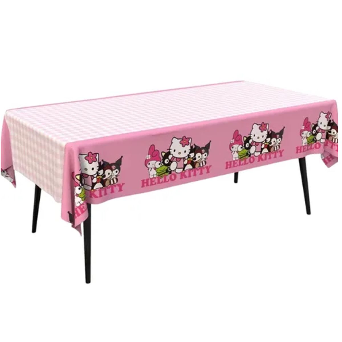 GENERICO - Mantel hello kitty plástico cumpleaños