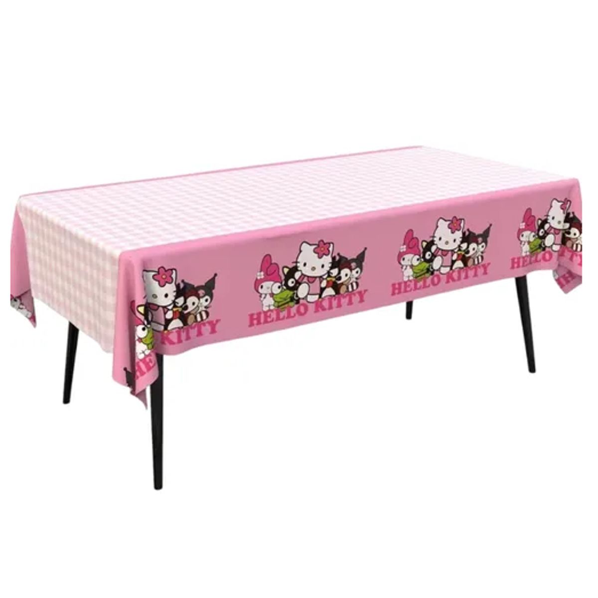 GENERICO - Mantel hello kitty plástico cumpleaños