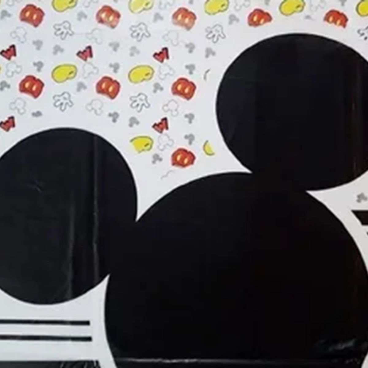 GENERICO - Mantel plástico rectangular mickey mouse