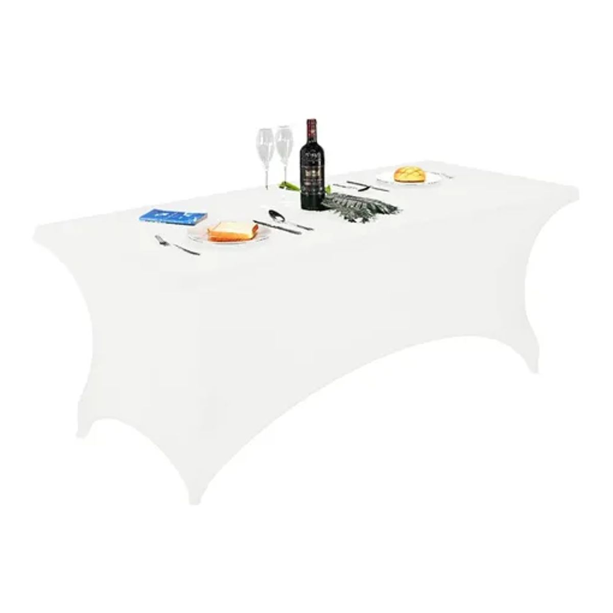 GENERICO - Funda mantel spandex engrosada party 6ft 183x76