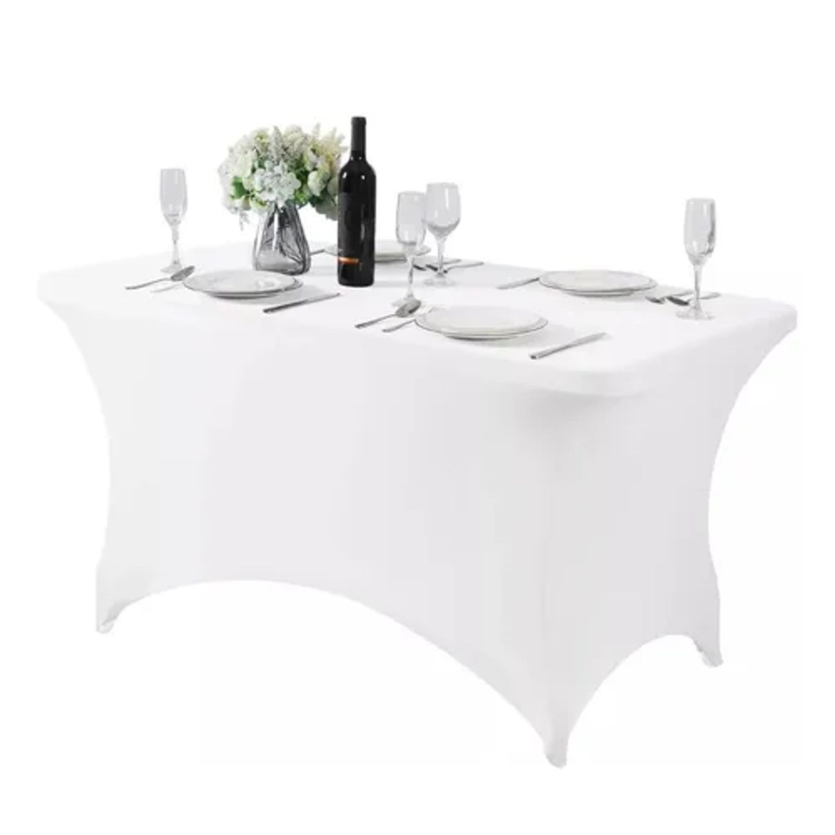 GENERICO - Funda mantel spandex 6ft 180x77x74 eventos