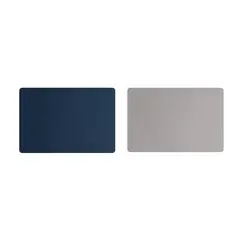 GENERICO - Set 4 mantel ecopiel comedor doble cara