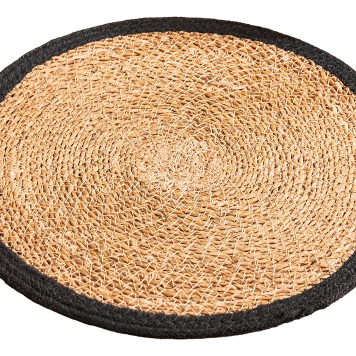 GENERICO - Set 6 individuales seagrass negro